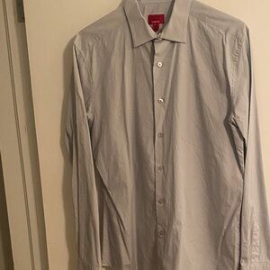 Alfani Light Gray Dress Shirt